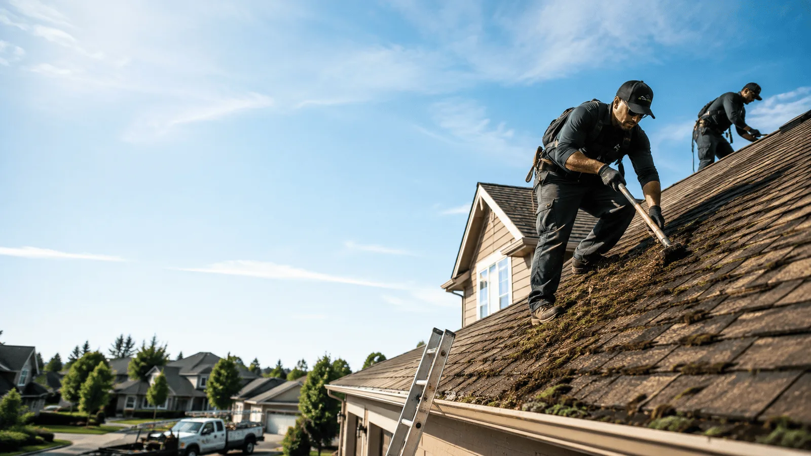 Roof Moss Removal in Sentinel, OK near me